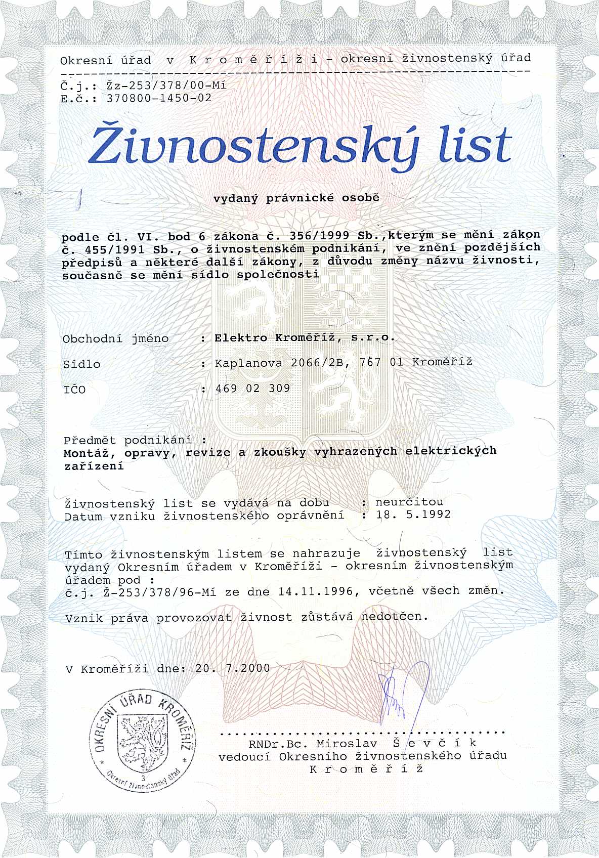 Základní dokument 2
